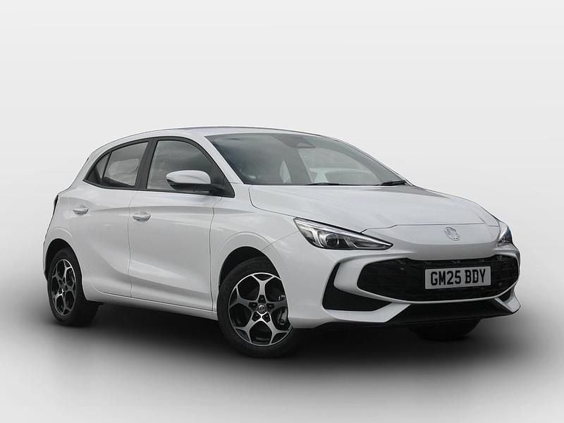 New MG MG3 SE 194 HP (142 kW) 2025 White Hatchback