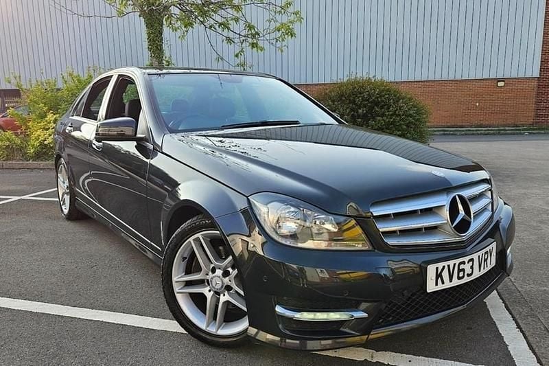 Black Used 2013 Mercedes C220 AMG Sedan | £3,695 (Fair price) - Image 1/1