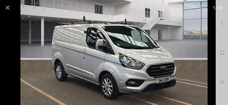 Used Ford Transit Custom Limited 130 HP (95 kW) 2021 Silver Van