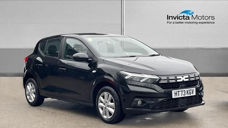 Used Dacia Sandero Expression 100 HP (73 kW) 2023 Black Hatchback