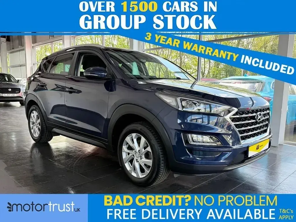 Usado Hyundai Tucson SE 132 HP (97 kW) 2020 Azul SUV