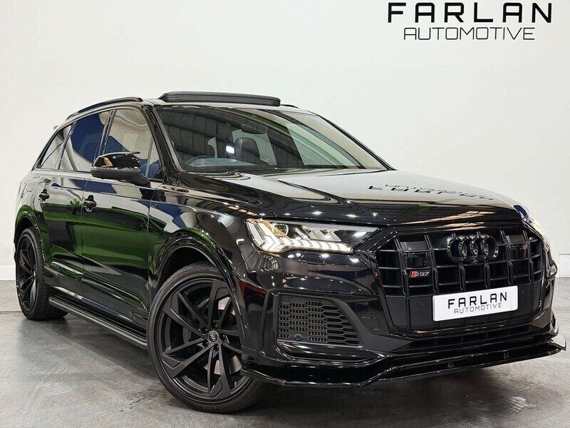 Black Used 2020 Audi SQ7 Comfort SUV | £51,450 (Fair price) - Image 1/4