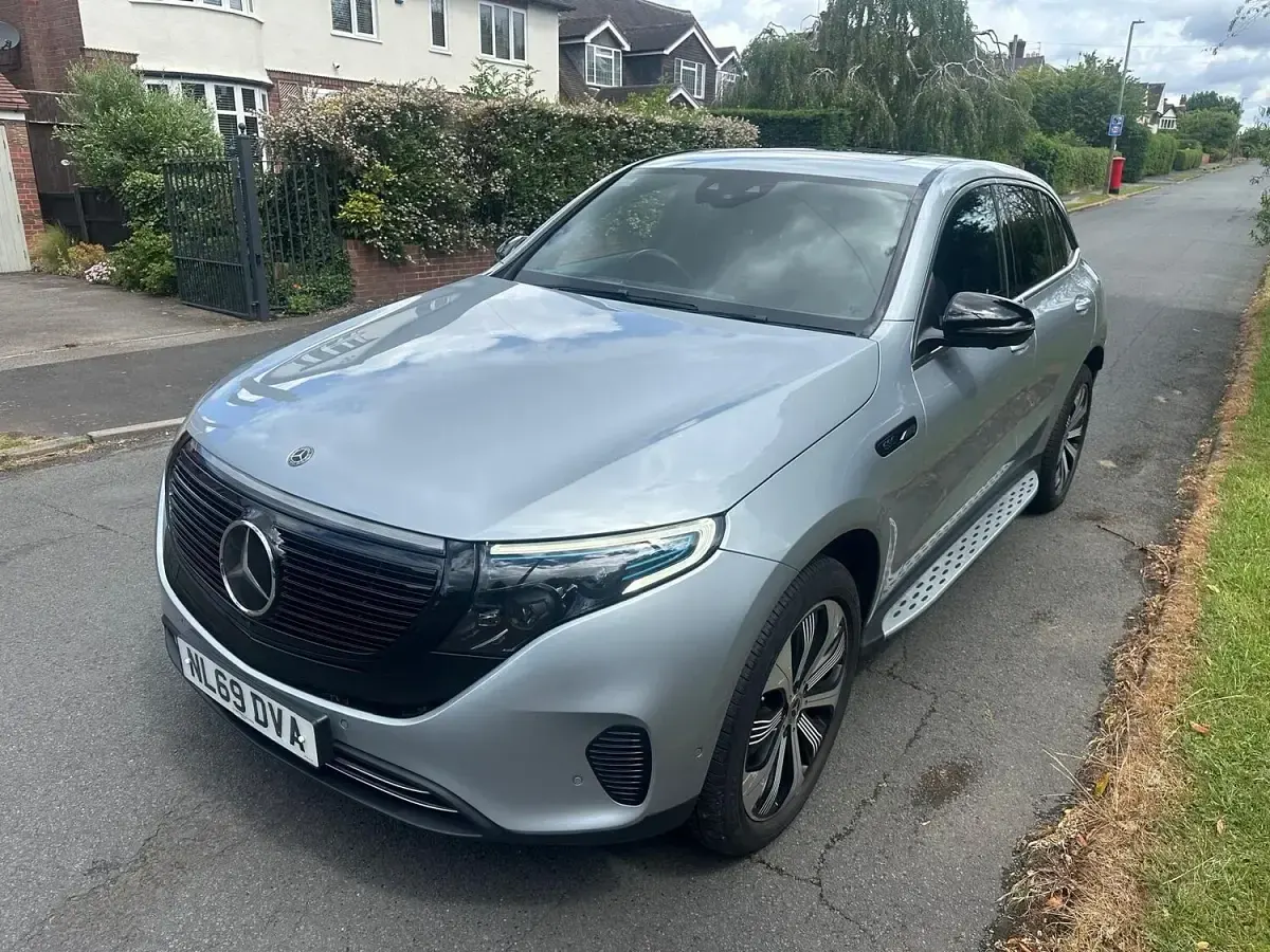 Used Mercedes EQC400 AMG Edition 1 300 kW (408 HP) 2019 Silver SUV