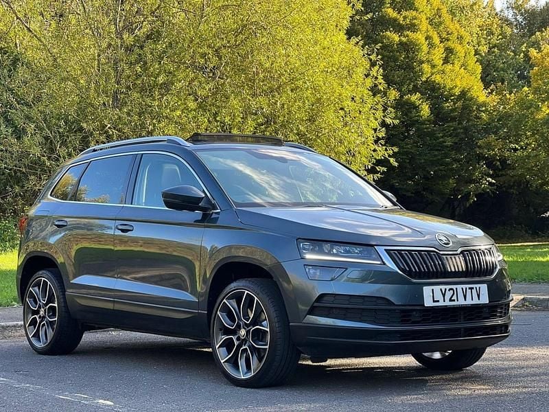 Grey Used 2021 Skoda Karoq SUV | £14,490 (Super price) - Image 1/4