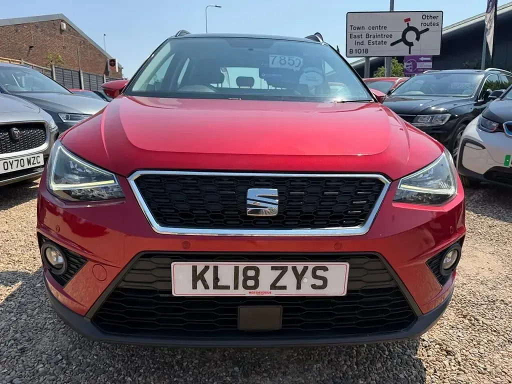 Used Seat Arona SE Technology 115 HP (84 kW) 2018 Red SUV