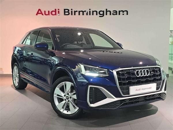 Blue Used 2021 Audi Q2 S-Line SUV | £18,985 (A bit pricey) - Image 1/4