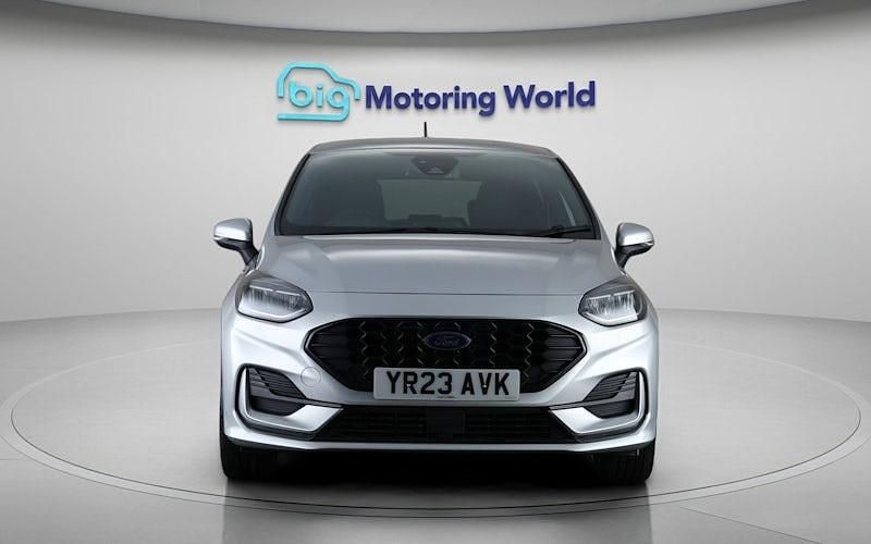 Used Ford Fiesta ST-Line X 101 HP (74 kW) 2023 Silver Hatchback