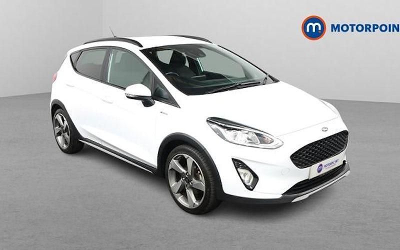 Used Ford Fiesta Active 125 HP (91 kW) 2021 White Hatchback