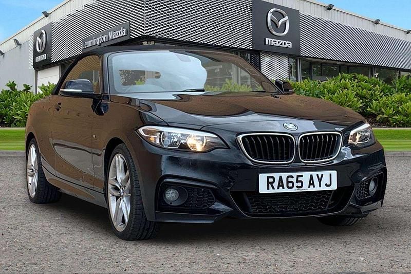 Used BMW 220 M Sport 2015 Black Cabriolet