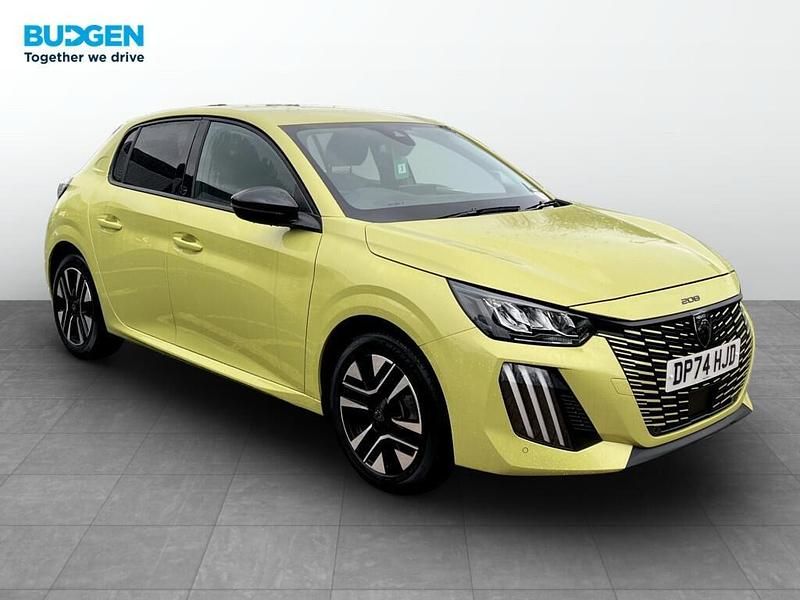 Used Peugeot 208 Allure 2024 Yellow Hatchback