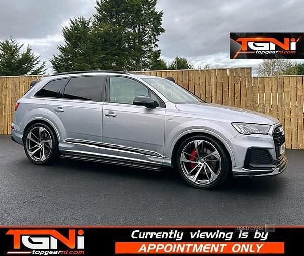 Used Audi Q7 Black Edition 286 HP (210 kW) 2020 Silver SUV