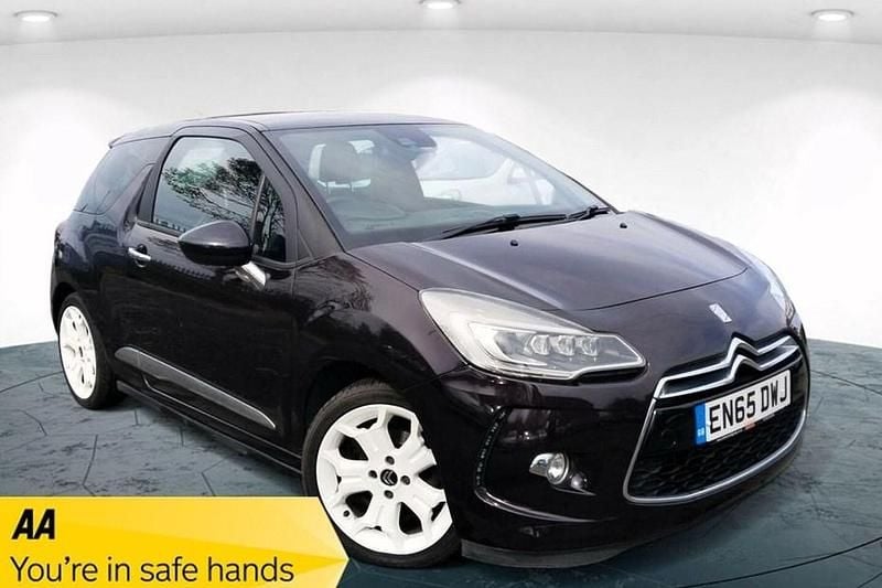 Mauve/purple Used 2015 DS Automobiles DS3 DSport Hatchback | £3,895 (Fair price) - Image 1/1