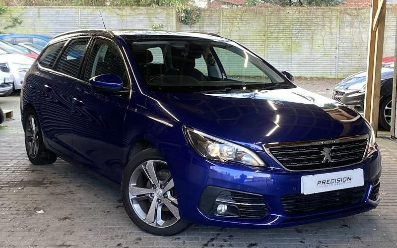 Blue Used 2019 Peugeot 308 SW Allure Estate | £7,295 (Good price) - Image 1/4