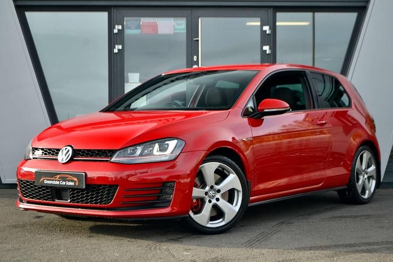 Red Used 2016 VW Golf VII GTI Hatchback | £16,490 (Fair price) - Image 1/4
