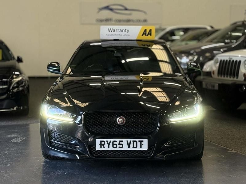 Used Jaguar XE R-Sport 180 HP (132 kW) 2015 Black Sedan