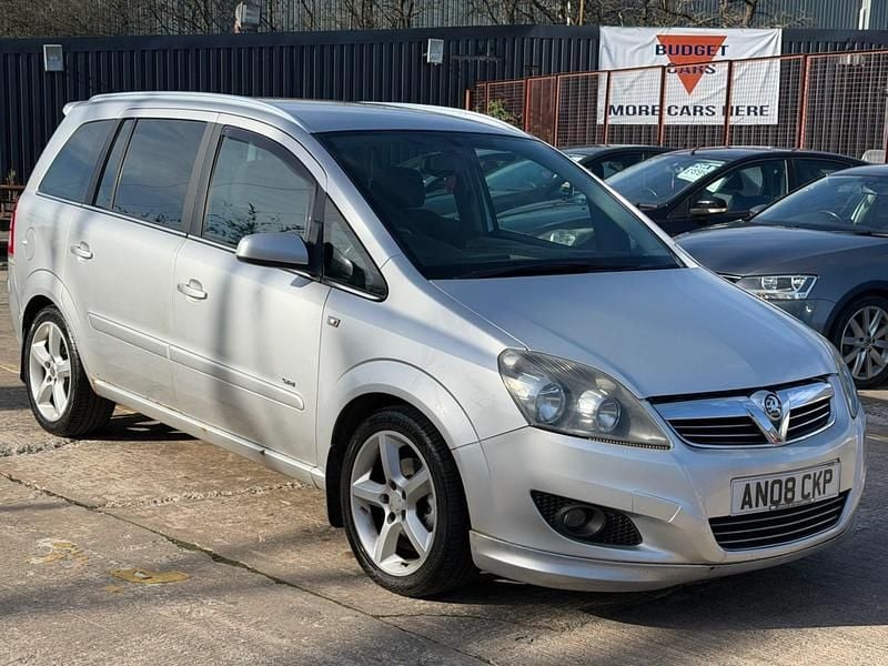 Used Vauxhall Zafira SRi 2008 Silver MPV
