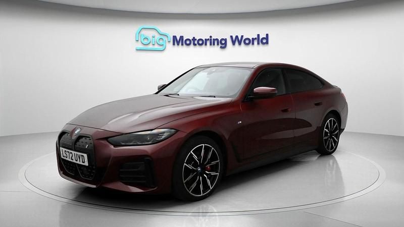 Used BMW i4 M Sport 250 kW (340 HP) 2022 Red Sedan