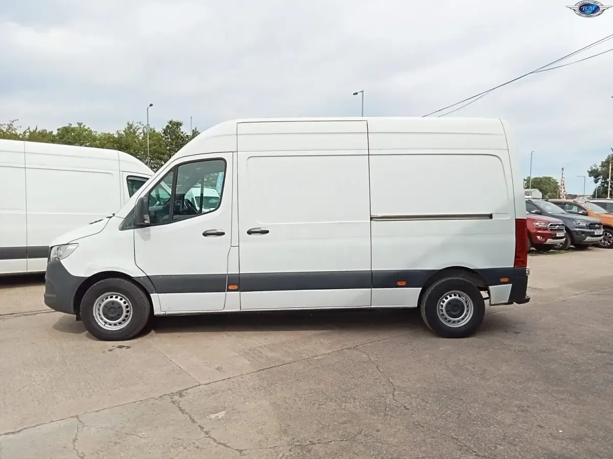 Used Mercedes E-Sprinter Progressive 85 kW (116 HP) 2021 White Van