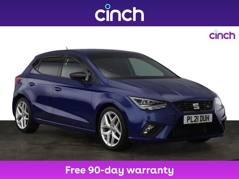 Blue Used 2021 Seat Ibiza FR Hatchback | £11,299 (Fair price) - Image 1/3