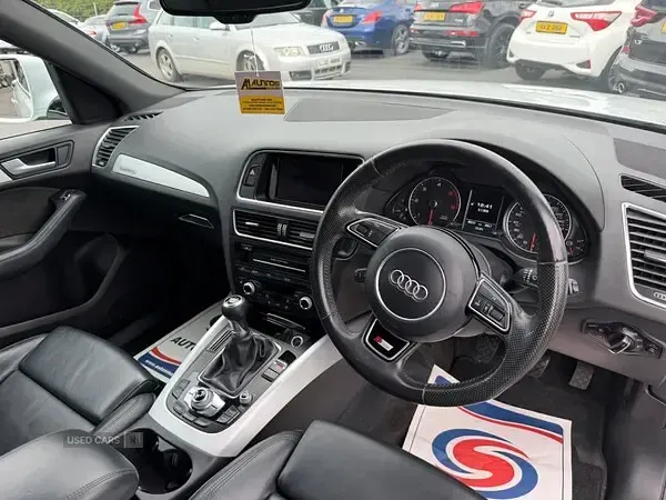 Used Audi Q5 S-line plus 190 HP (139 kW) 2016 White SUV
