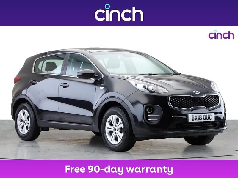 Black Used 2018 Kia Sportage SUV | £10,099 (Good price) - Image 1/3