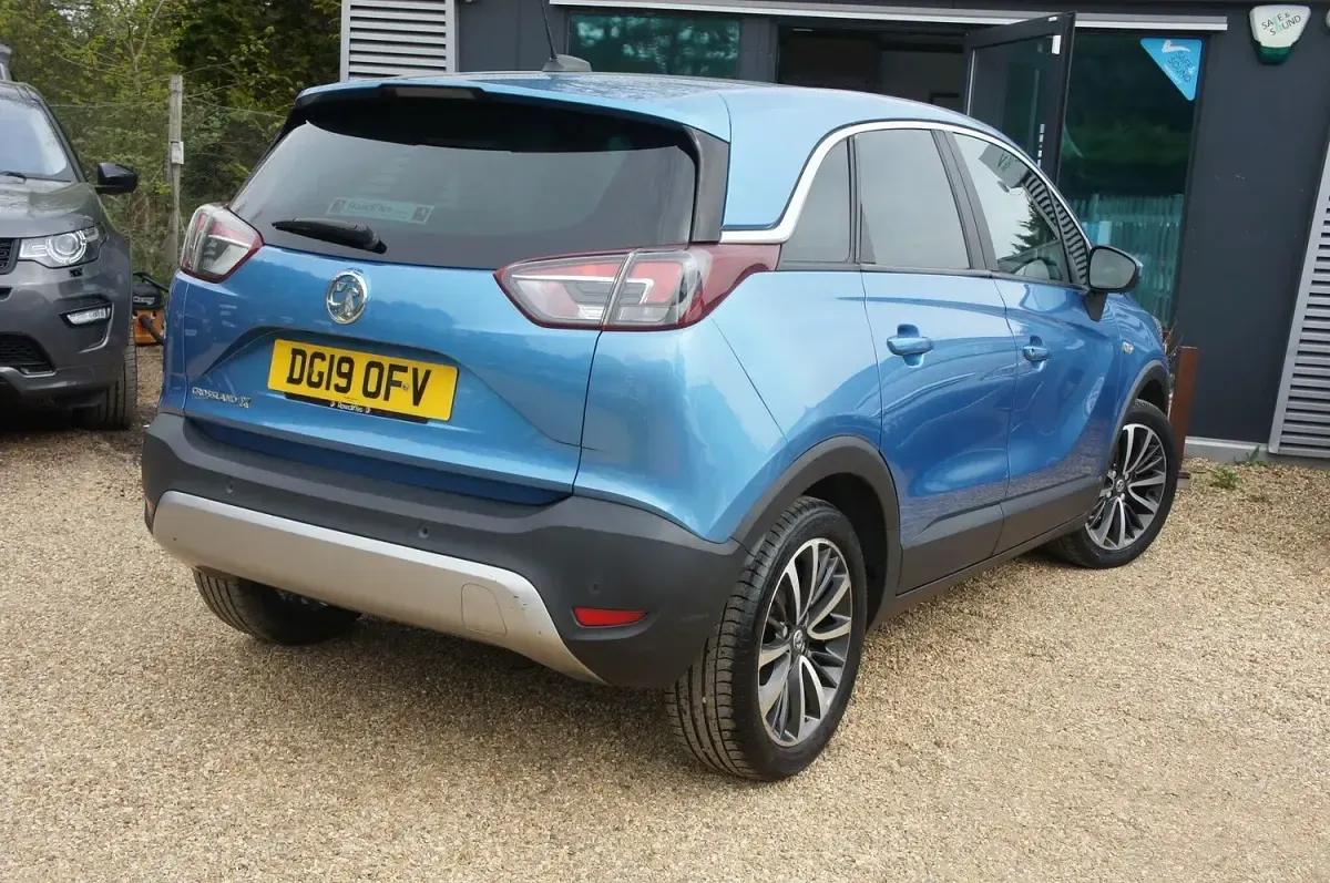 Used Vauxhall Crossland X Elite 81 HP (59 kW) 2019 Blue SUV
