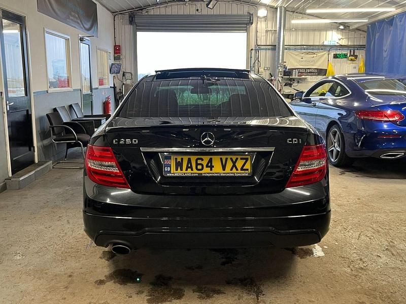 Used Mercedes C250 Sport Edition 204 HP (150 kW) 2014 Black Coupe