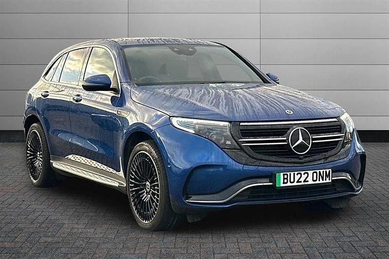 Used Mercedes EQC400 AMG Line Premium Plus 300 kW (408 HP) 2022 Blue SUV