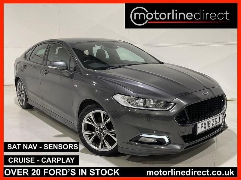 Grey Used 2018 Ford Mondeo ST-Line Hatchback | £11,875 (Fair price) - Image 1/4
