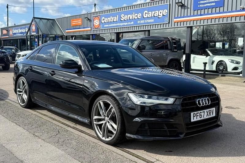 Used Audi A6 Black Edition 190 HP (139 kW) 2018 Black Sedan