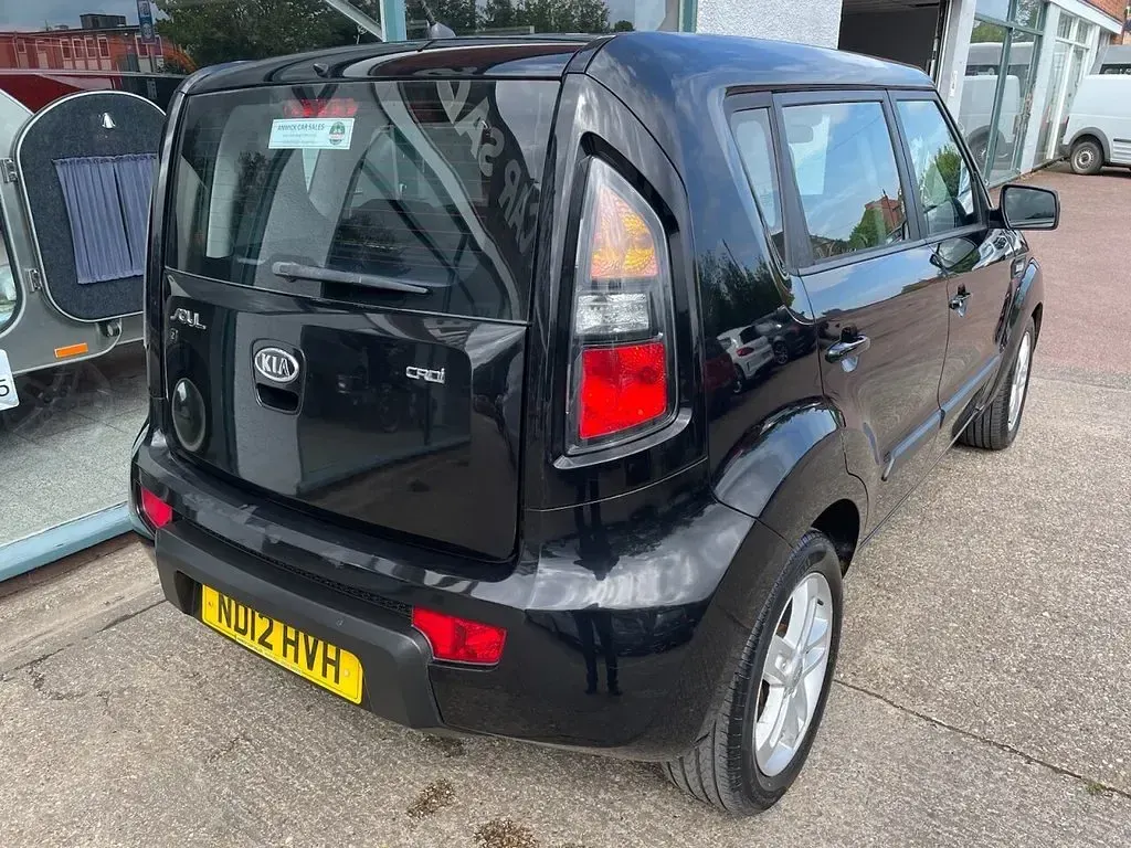 Used Kia Soul 126 HP (92 kW) 2012 Black SUV