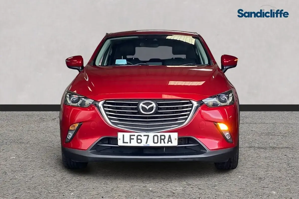 Second-hand Mazda CX-3 Inclusive 120 CP (88 kW) 2017 Roșu SUV
