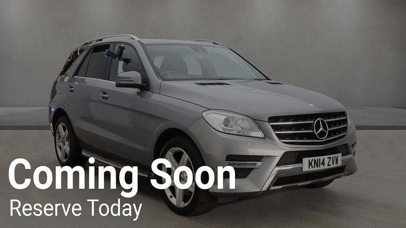 Silver Used 2014 Mercedes ML250 AMG SUV | £9,931 (Fair price) - Image 1/4