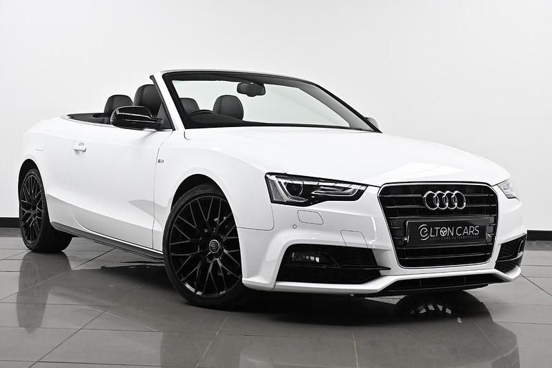 White Used 2016 Audi A5 Cabriolet S-Line Cabriolet | £11,995 (Fair price) - Image 1/4
