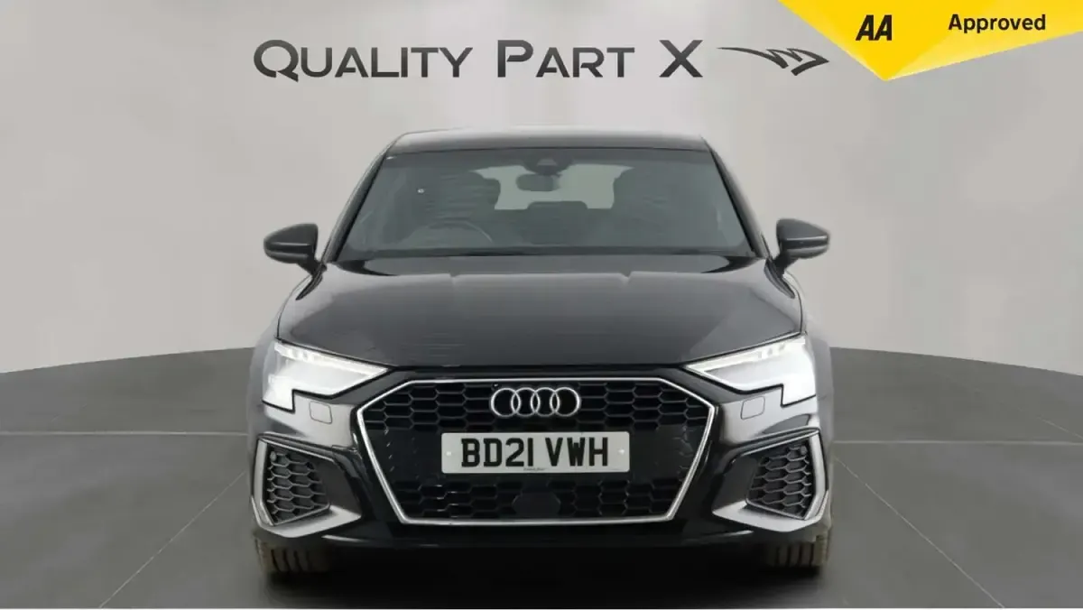 Used Audi A3 Sportback S-Line 2021 Black Hatchback