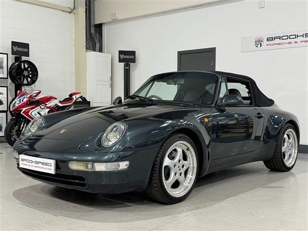 Green Used 1995 Porsche 911 Carrera Cabriolet Cabriolet | £42,950 - Image 1/1