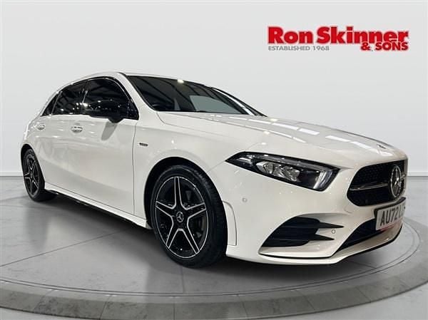 White Used 2022 Mercedes A180 AMG line Hatchback | £27,599 - Image 1/4