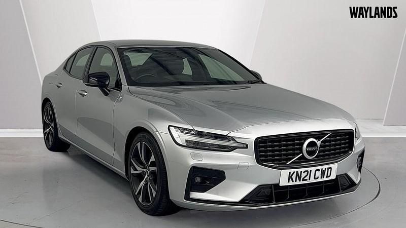 Silver Used 2021 Volvo S60 R-Design Sedan | £20,160 (Fair price) - Image 1/4