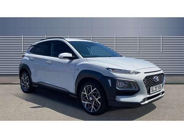 White Used 2020 Hyundai Kona Premium SUV | £15,871 (Fair price) - Image 1/4