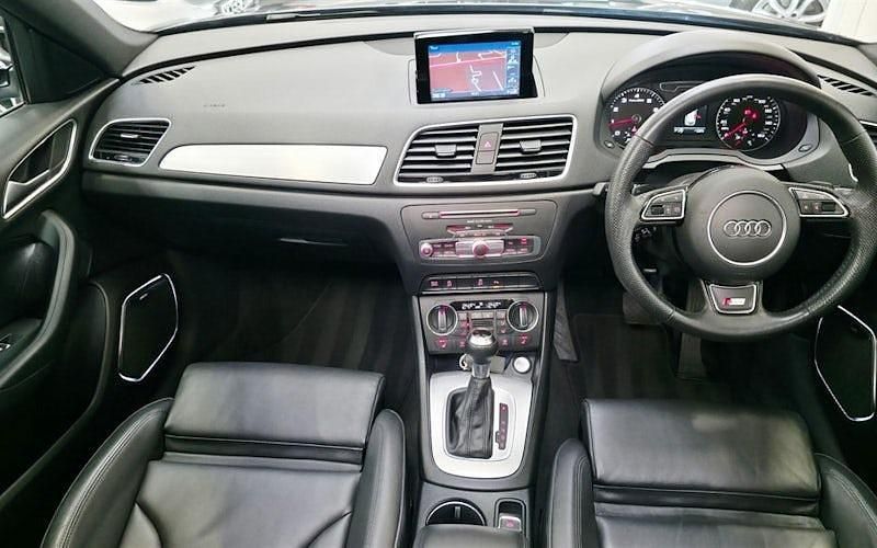 Used Audi Q3 S-Line 150 HP (110 kW) 2018 Black SUV