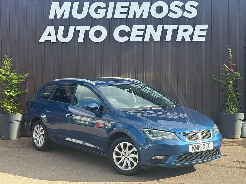 Blue Used 2015 Seat Leon SE Estate | £5,295 (Fair price) - Image 1/4