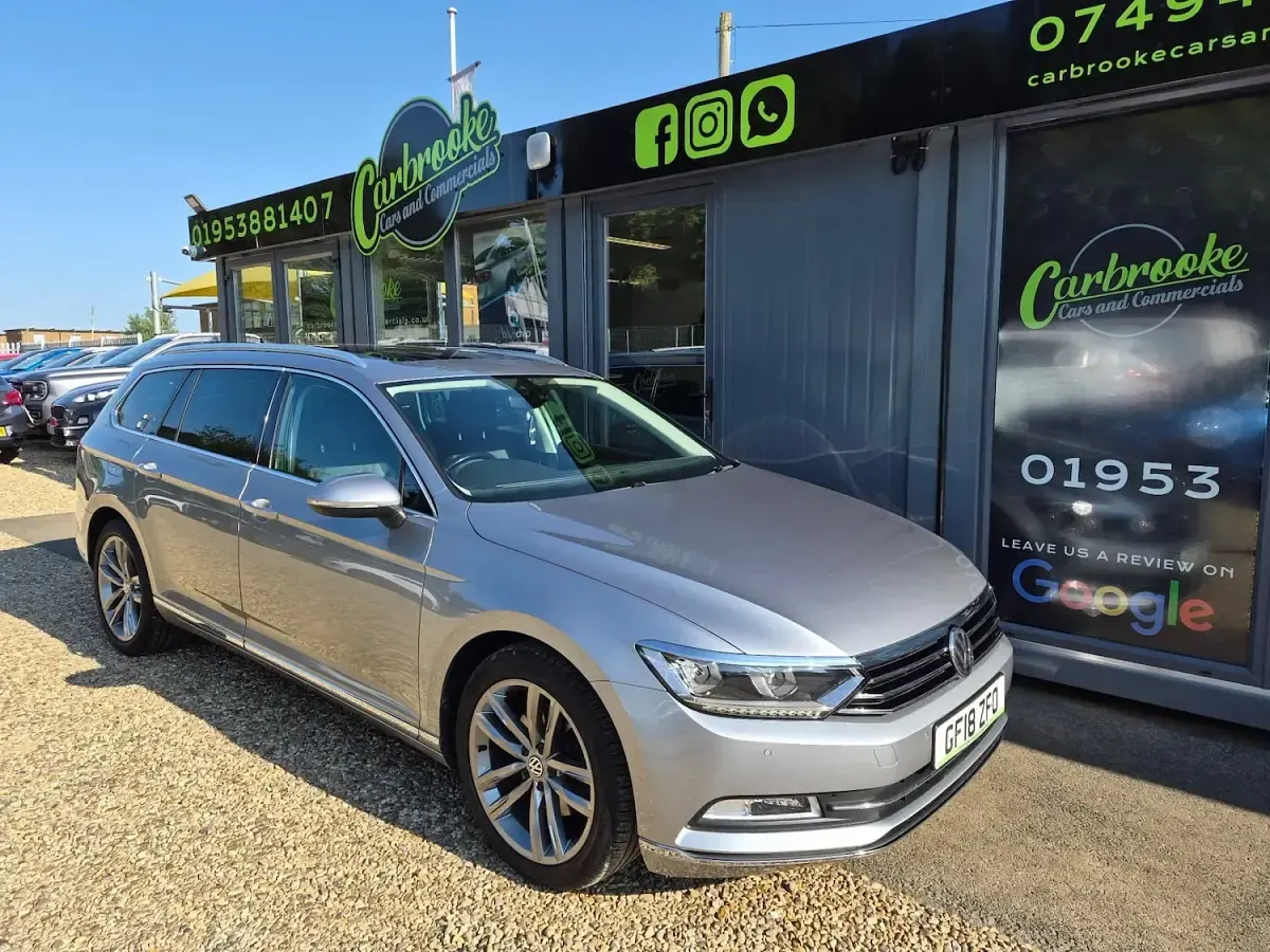 Used VW Passat GT 150 HP (110 kW) 2018 Silver Estate