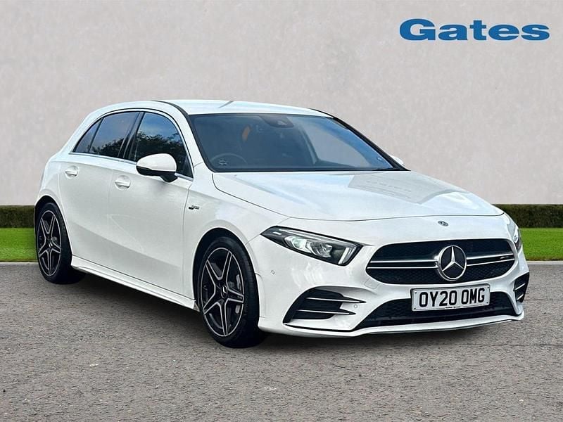 White Used 2020 Mercedes A35 AMG Executive Hatchback | £23,499 (Fair price) - Image 1/4