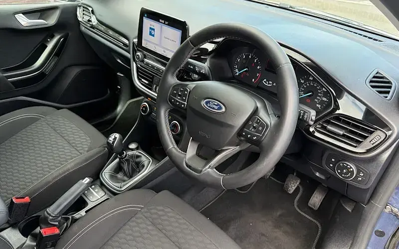 Used Ford Fiesta Titanium 125 HP (91 kW) 2023 Blue Hatchback