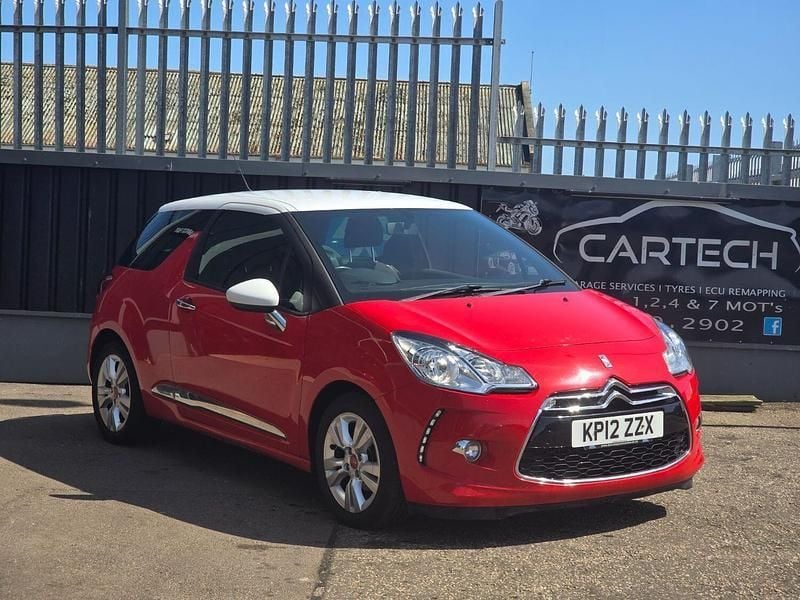 Red Used 2012 Citroën DS3 Hatchback | £2,495 (Fair price) - Image 1/4
