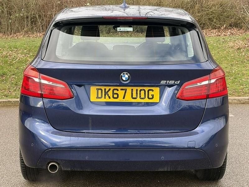 Used BMW 216 Active Tourer Performance 116 HP (85 kW) 2017 Blue MPV