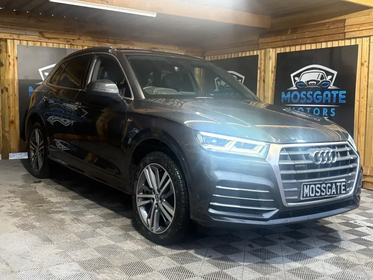 Used Audi Q5 S-Line 190 HP (139 kW) 2018 Grey SUV