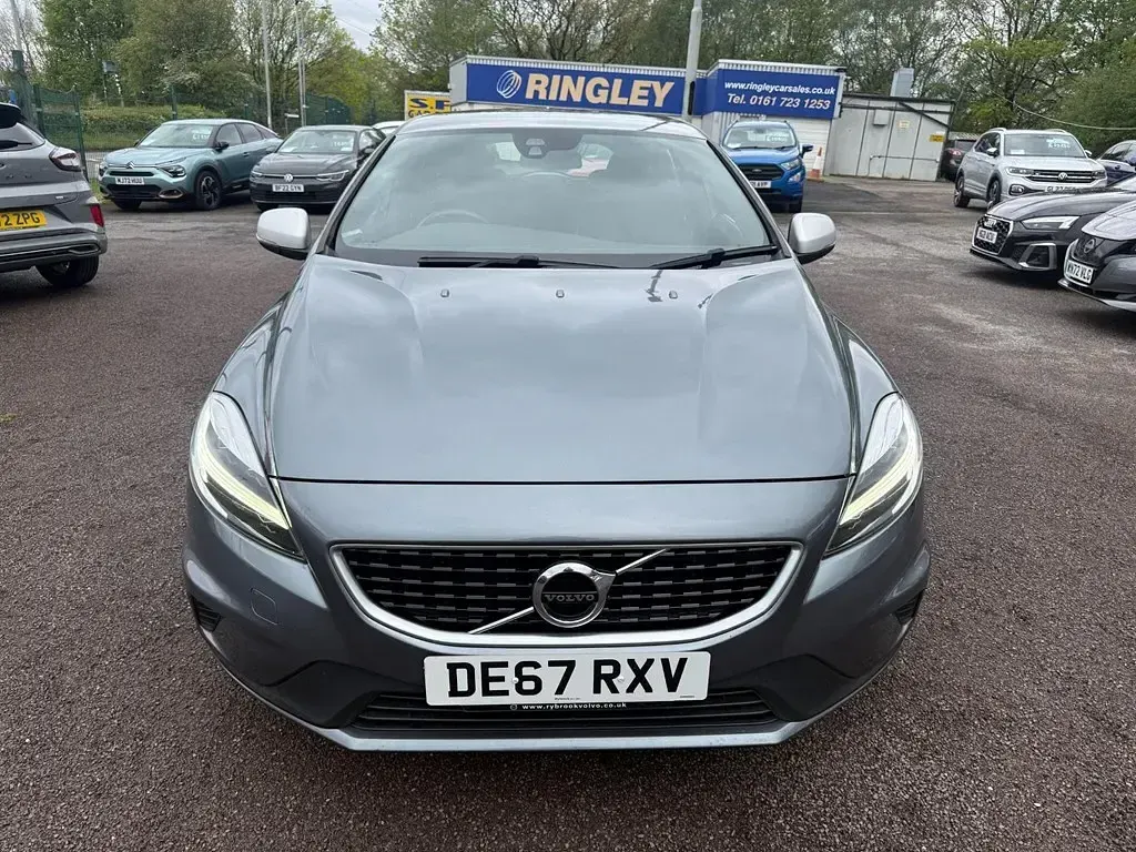 Gebraucht Volvo V40 R-Design 2017 Grau Kleinwagen