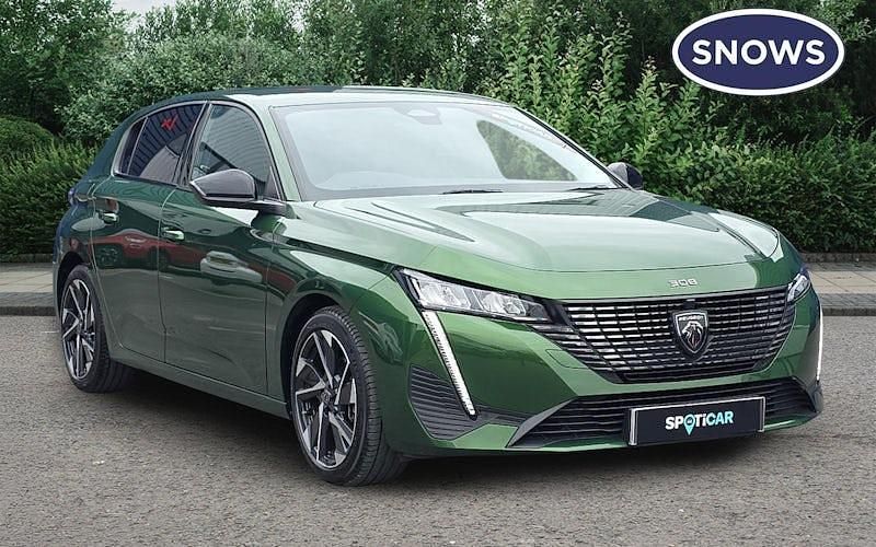Used Peugeot 308 Allure Premium 131 HP (96 kW) 2023 Green Hatchback
