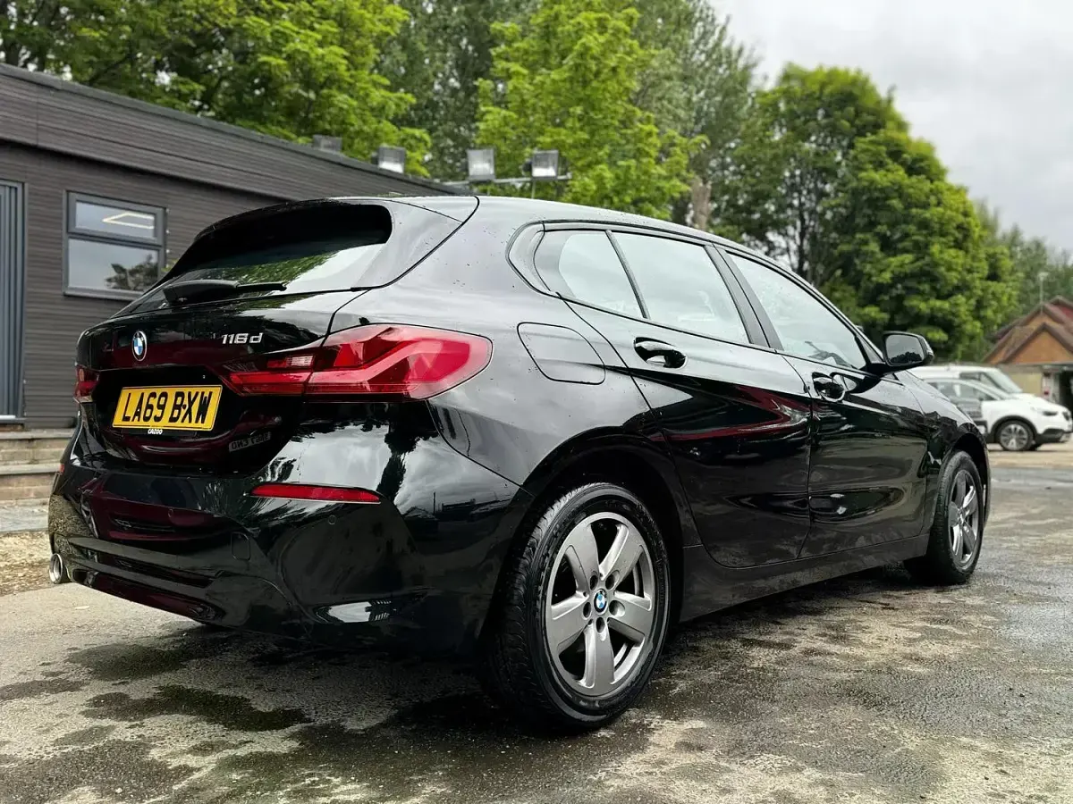 Used BMW 116 2020 Black Hatchback